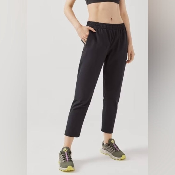 Outdoor Voices RecTrek Pants | Size S in Black - Picture 1 of 4